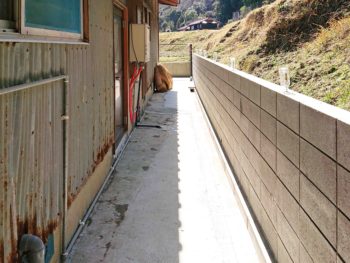 土留め外構工事