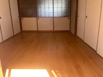 和室タタミからフローリングに