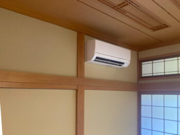 エアコン取付(和室)